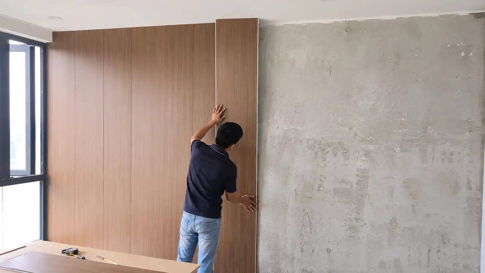 Ốp vách nhựa PVC chống ẩm mốc tường