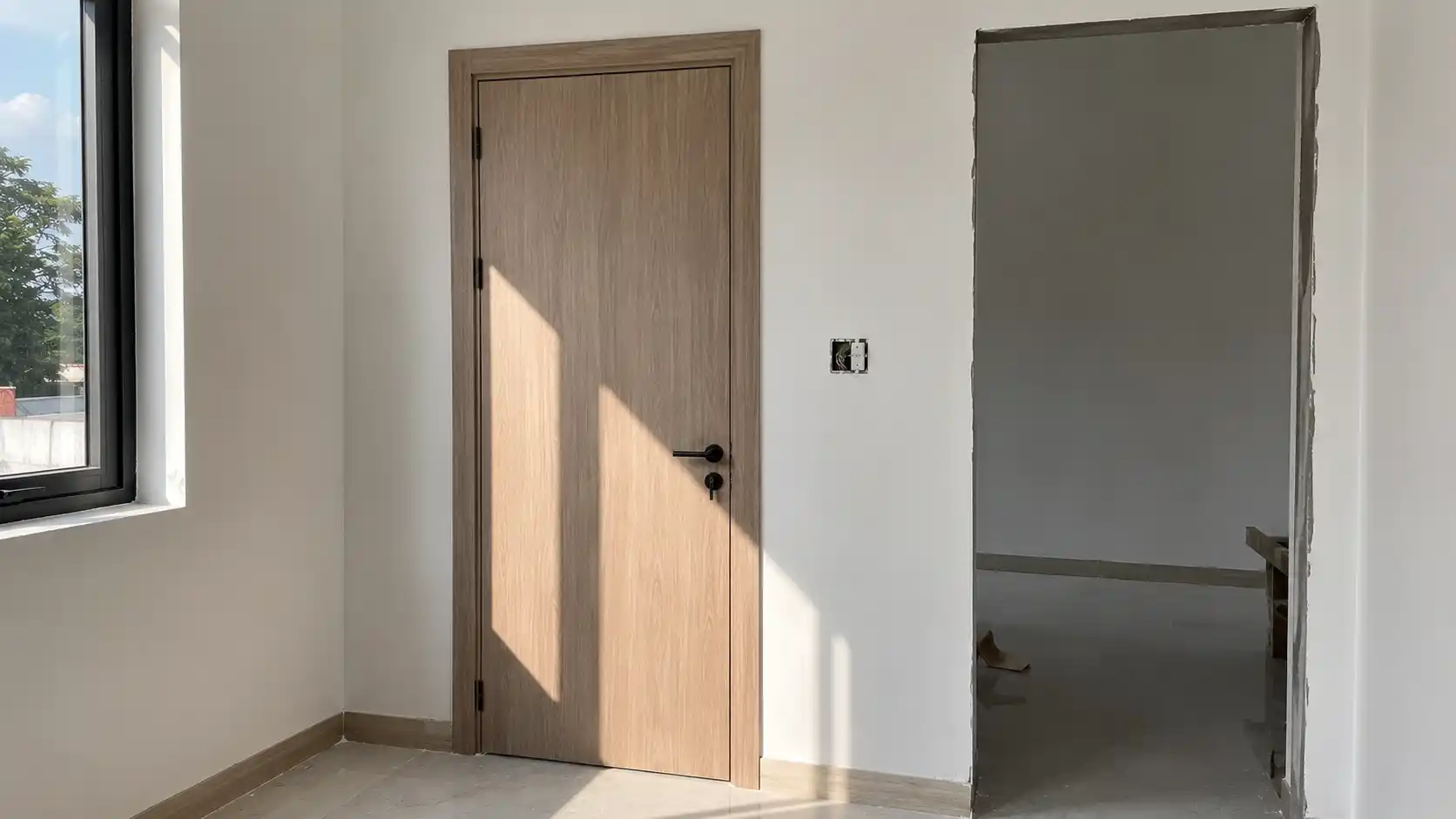 Phân phối cửa nhựa composite nguyên bộ đồng bộ