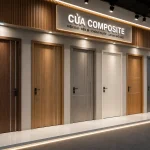 Tổng kho phân phối phôi cửa nhựa composite Nam Tiến, cửa nhựa giả gỗ Vĩnh Long Đồng Tháp