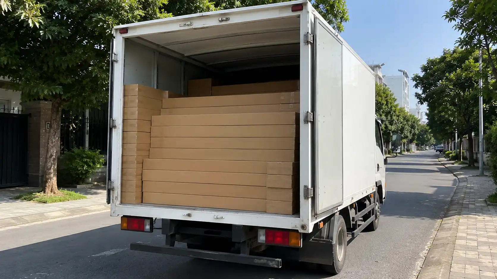 Vận chuyển tấm ốp tường nano về An Giang
