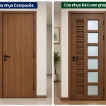 so sánh cửa composite và cửa đài loan ghép thanh