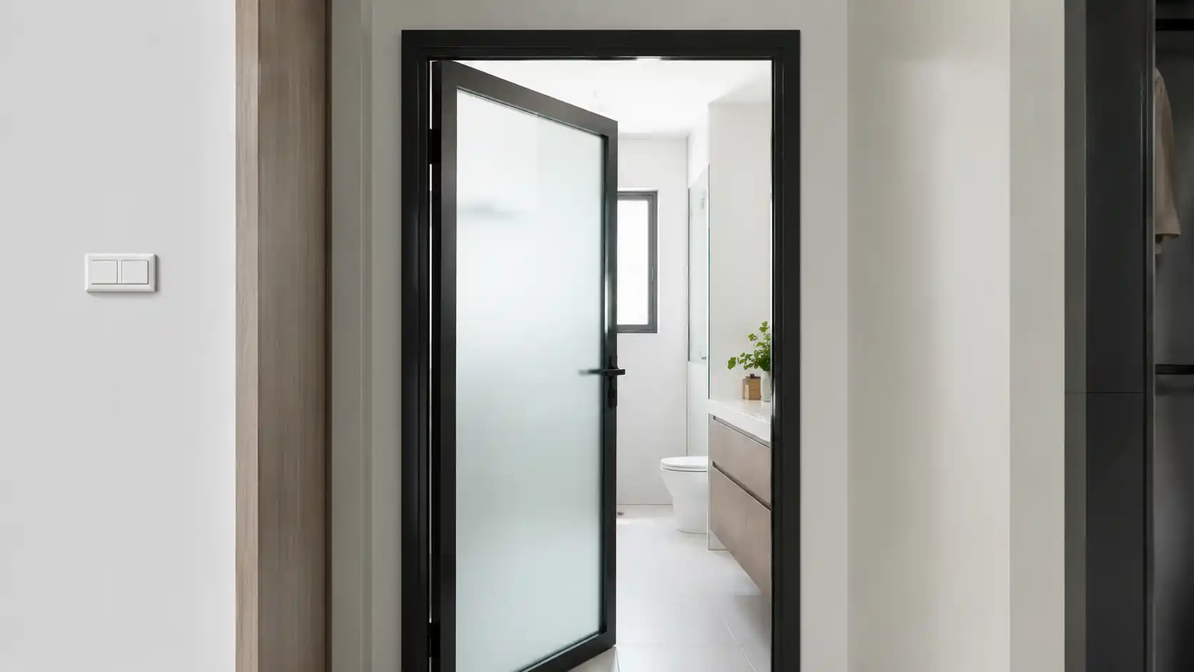 Khả năng lấy sáng tự nhiên của cửa nhôm xingfa kính mờ cho nhà vệ sinh
