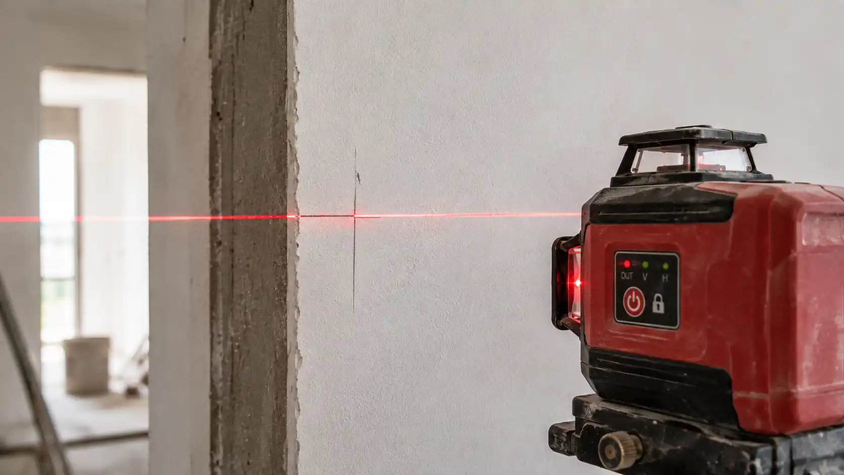 Sử dụng máy quét laser xác định cốt nền hoàn thiện để tính chiều cao ô chờ