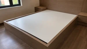 Tấm vạt giường nhựa than tre tại Cần Thơ lót lòng khung giường phòng ngủ