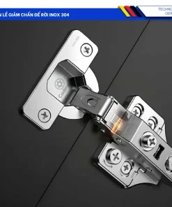 Bản Lề Giảm Chấn Đế Rời Inox 304