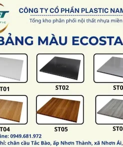 bảng màu ecostar