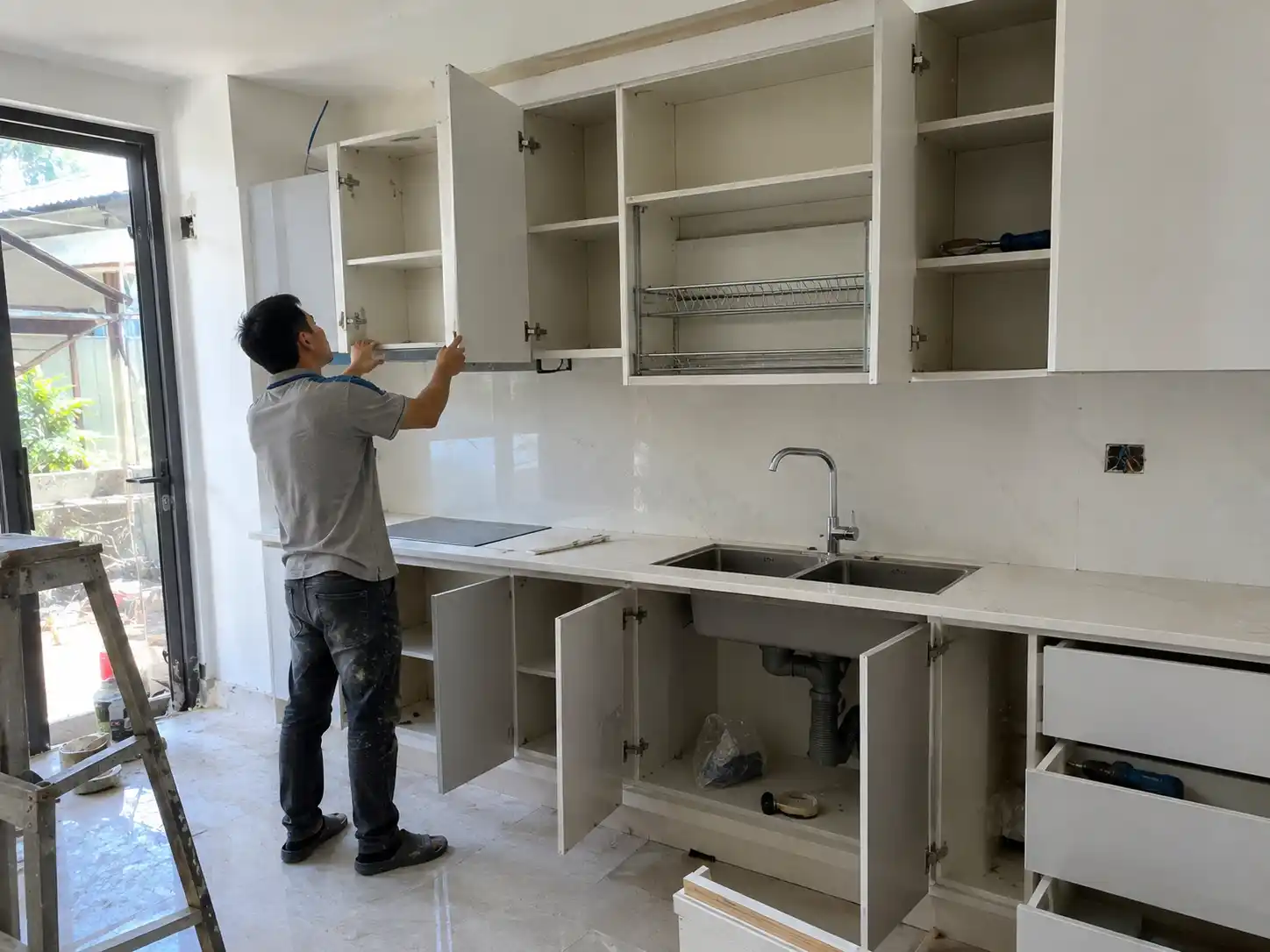 Cách chọn vật liệu khi làm tủ bếp