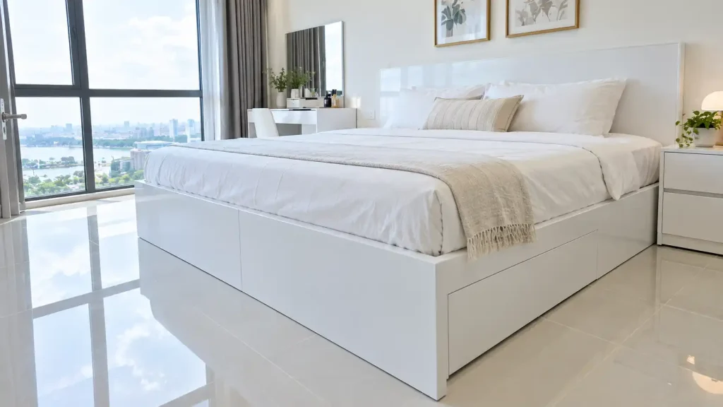 giường ngủ bằng nhựa có bền không