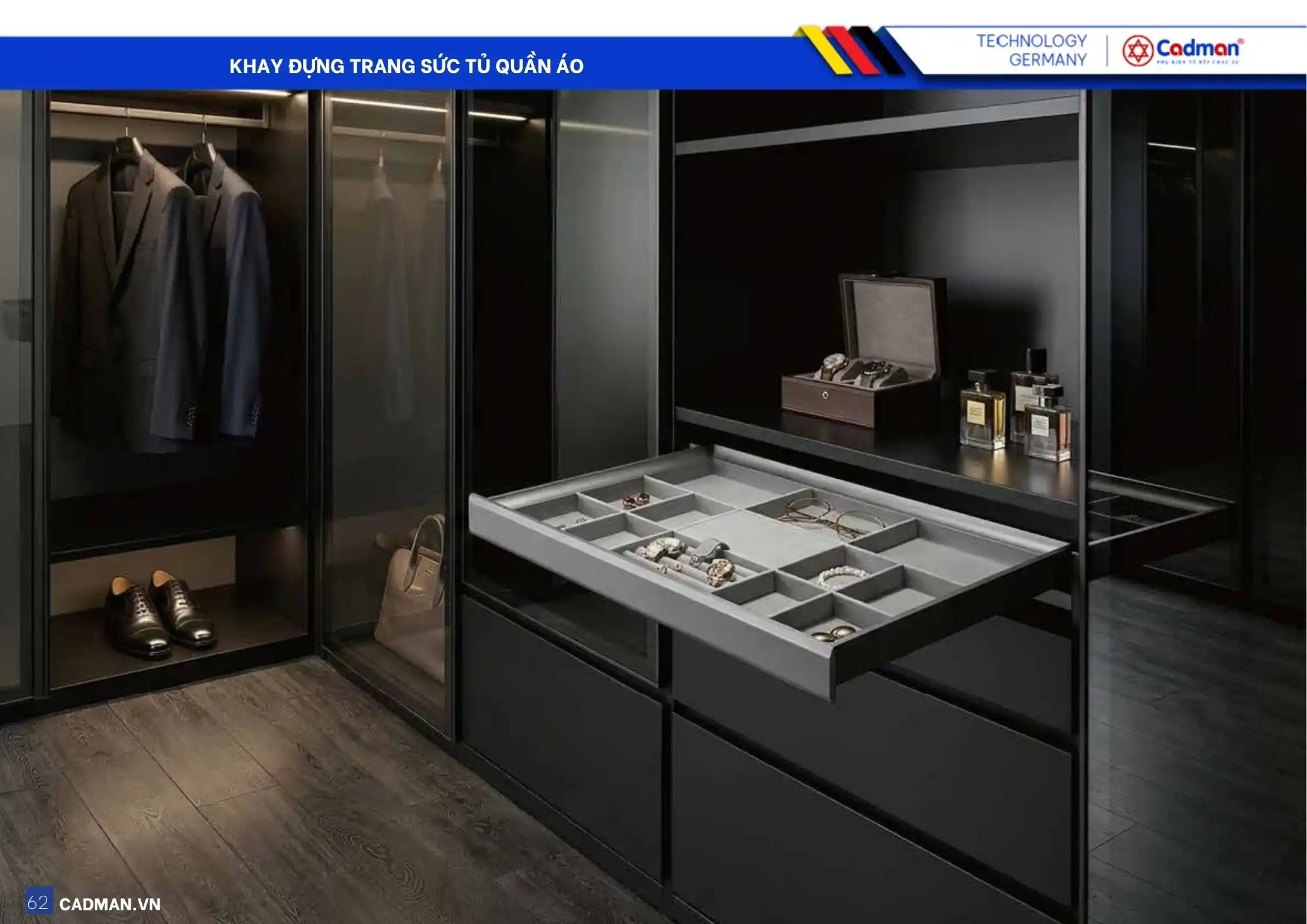 Khay Đựng Trang Sức Tủ Quần Áo