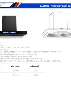 Máy Hút Mùi HM-T7010, HM-T9010
