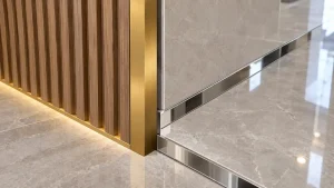 Nên dùng nẹp nhôm trang trí hay nẹp inox 304 cho sàn và vách ốp