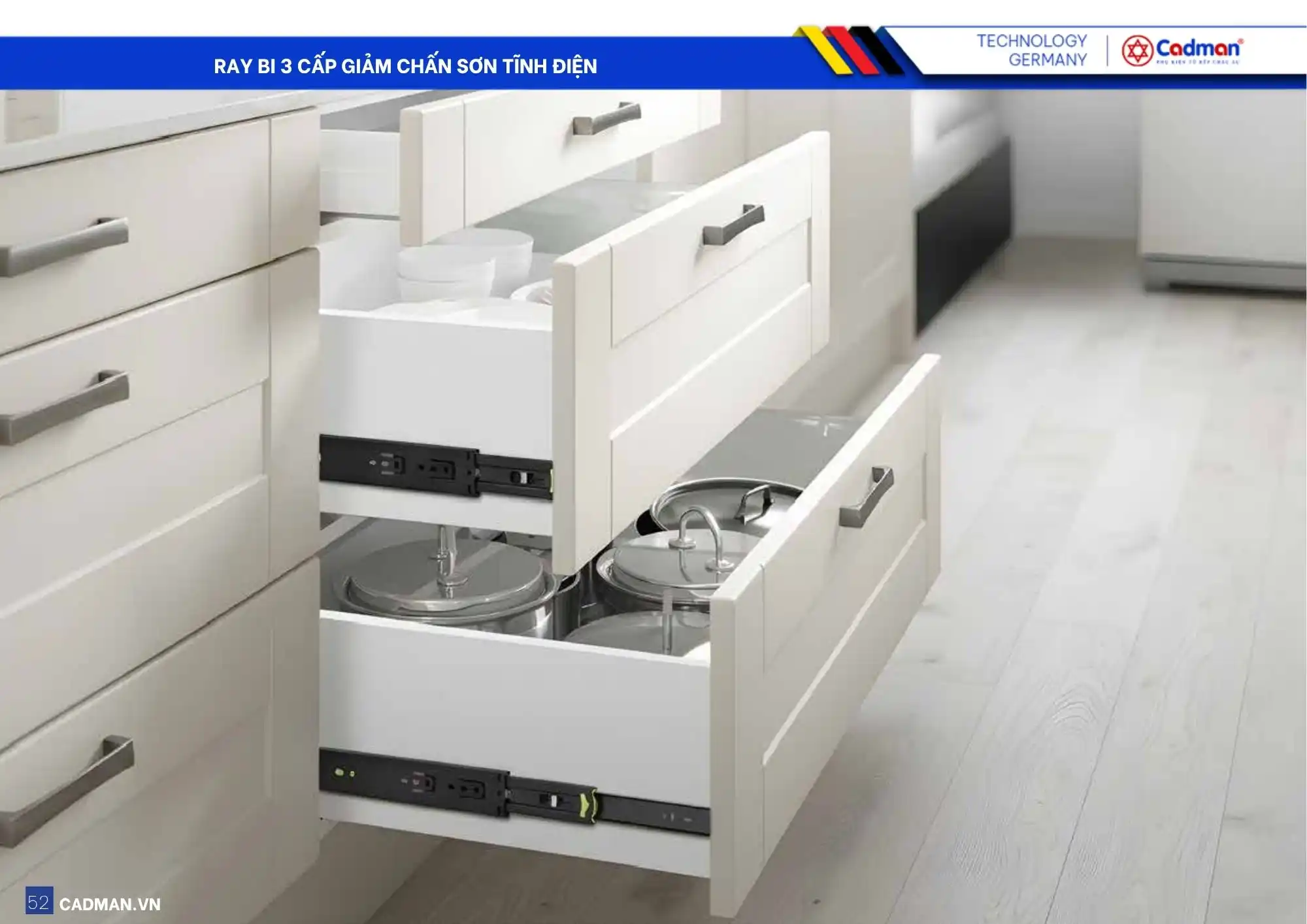 Ray Bi 3 Cấp Giảm Chấn Sơn Tĩnh Điện