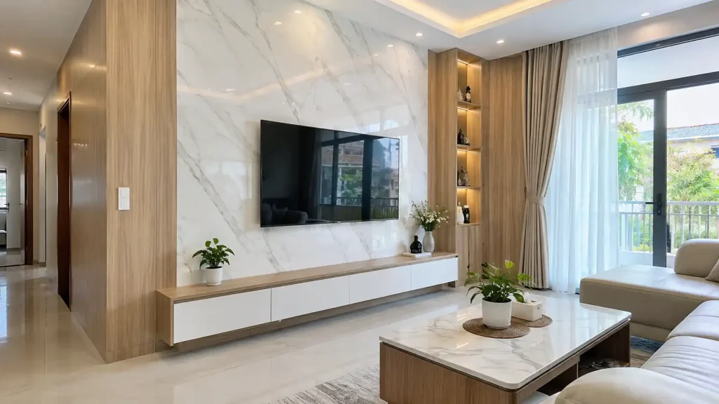tấm nhựa ốp tường có bị ố vàng không