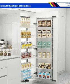 Tủ Đồ Khô Inox Dạng Nan Dẹt Inox 304