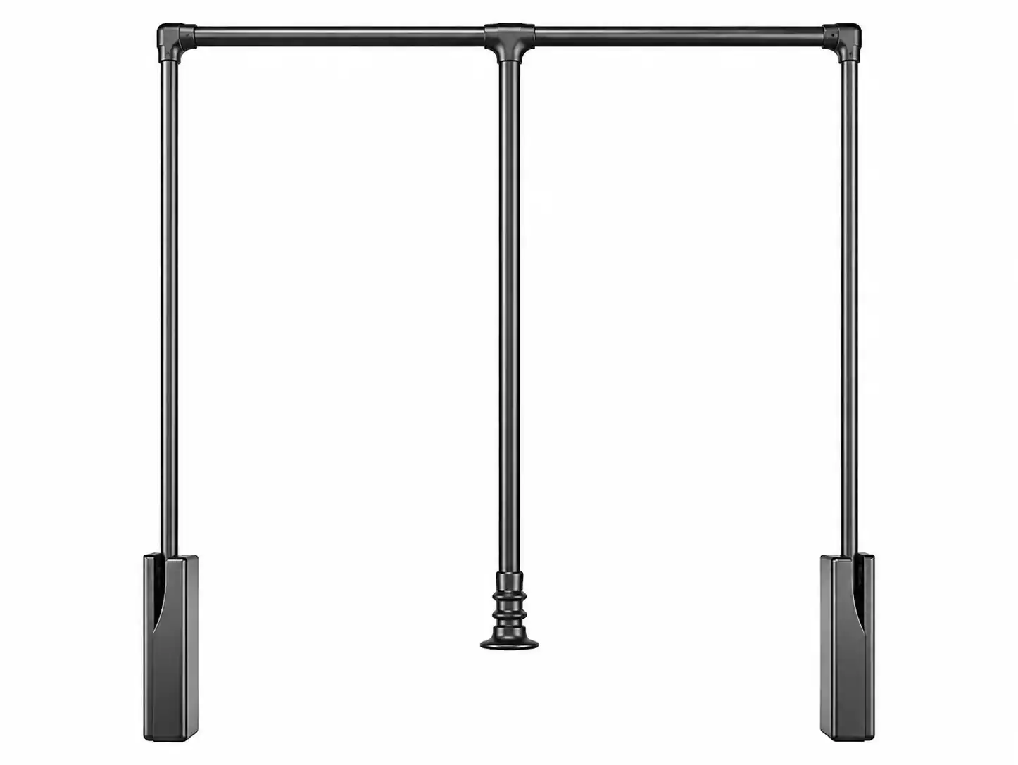 Chi tiết giá treo quần áo di động Cadman chất liệu hợp kim nhôm bền bỉ chịu tải 10kg