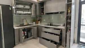 Phụ kiện Cadman của nước nào cho tủ bếp gia đình